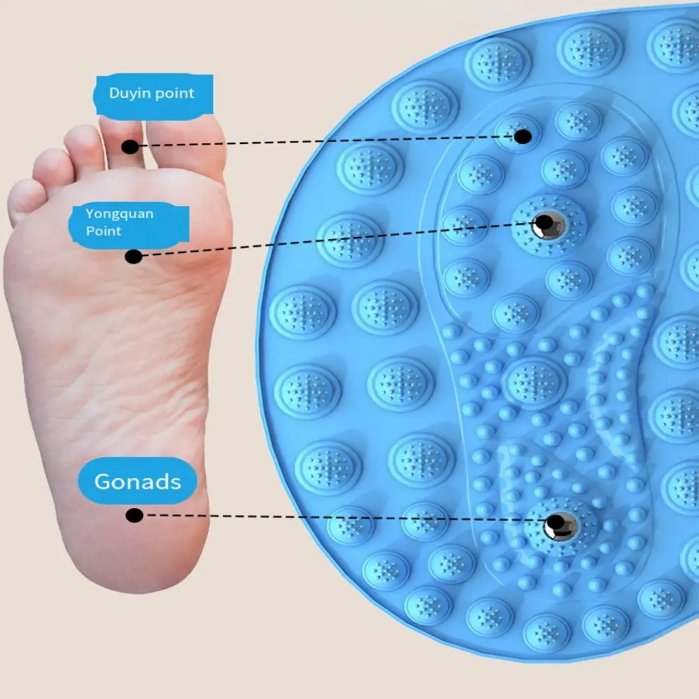 

Магнитный массажный коврик для ног, противоскользящий, акупрессурный, для фитнеса, креативная доска для улучшения кровообращения, домашний массажер для стоп