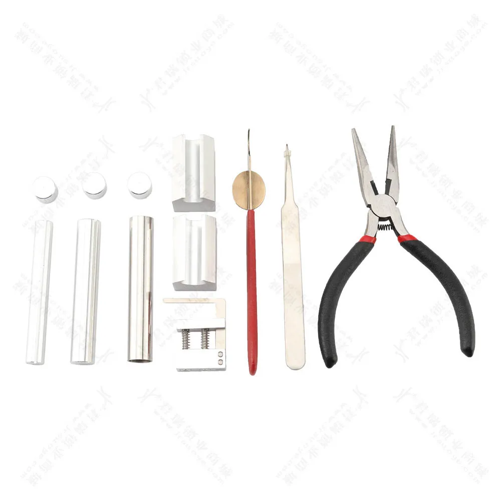 Professional 12 In 1 HUK Lock Disassembly Tool Locksmith Tools Kit Remove Lock Repairing Pick Set