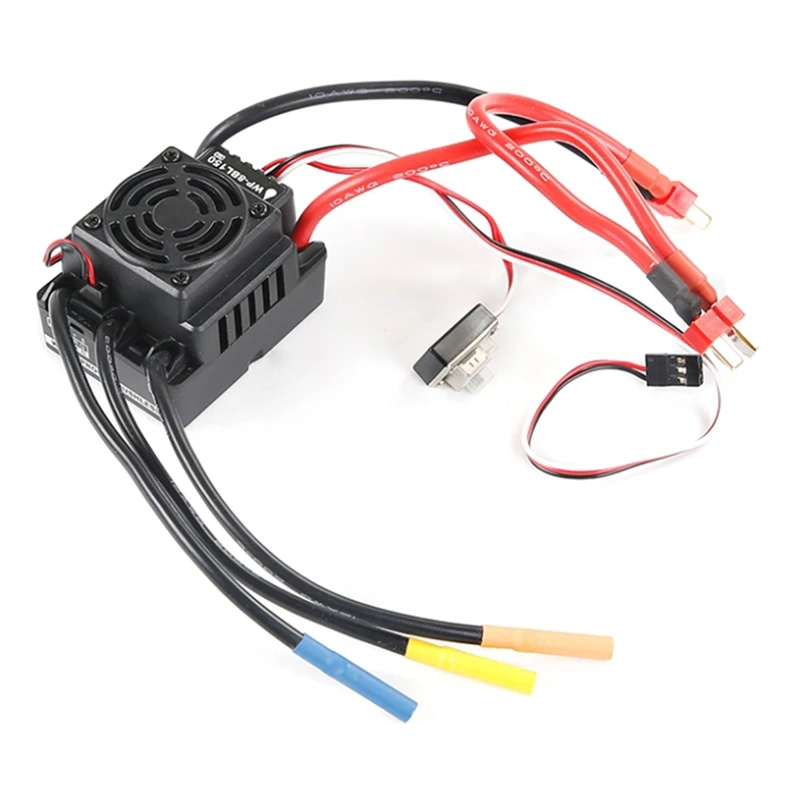 

120A ESC Fit For 1/8 HPI Racing Savage XL FLUX Rovan TORLAND Monster Brushless Truck Parts