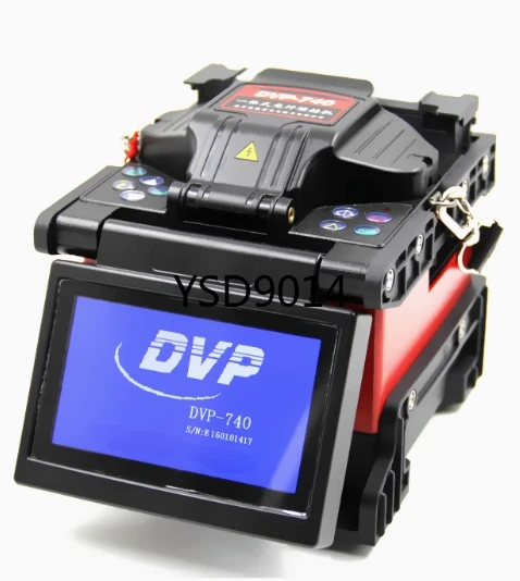 

New Arrival Upgraded DVP-740 Fusion Splicer DVP-740D Splicing Machine Fibre Optic Welder with Pluggable Battery Multi languages