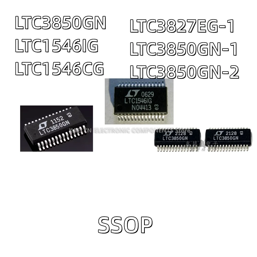 5 pièces/lot LTC3850GN LTC1546IG LTC1546CG LTC3827EG-1 LTC3850GN-1 LTC3850GN-2