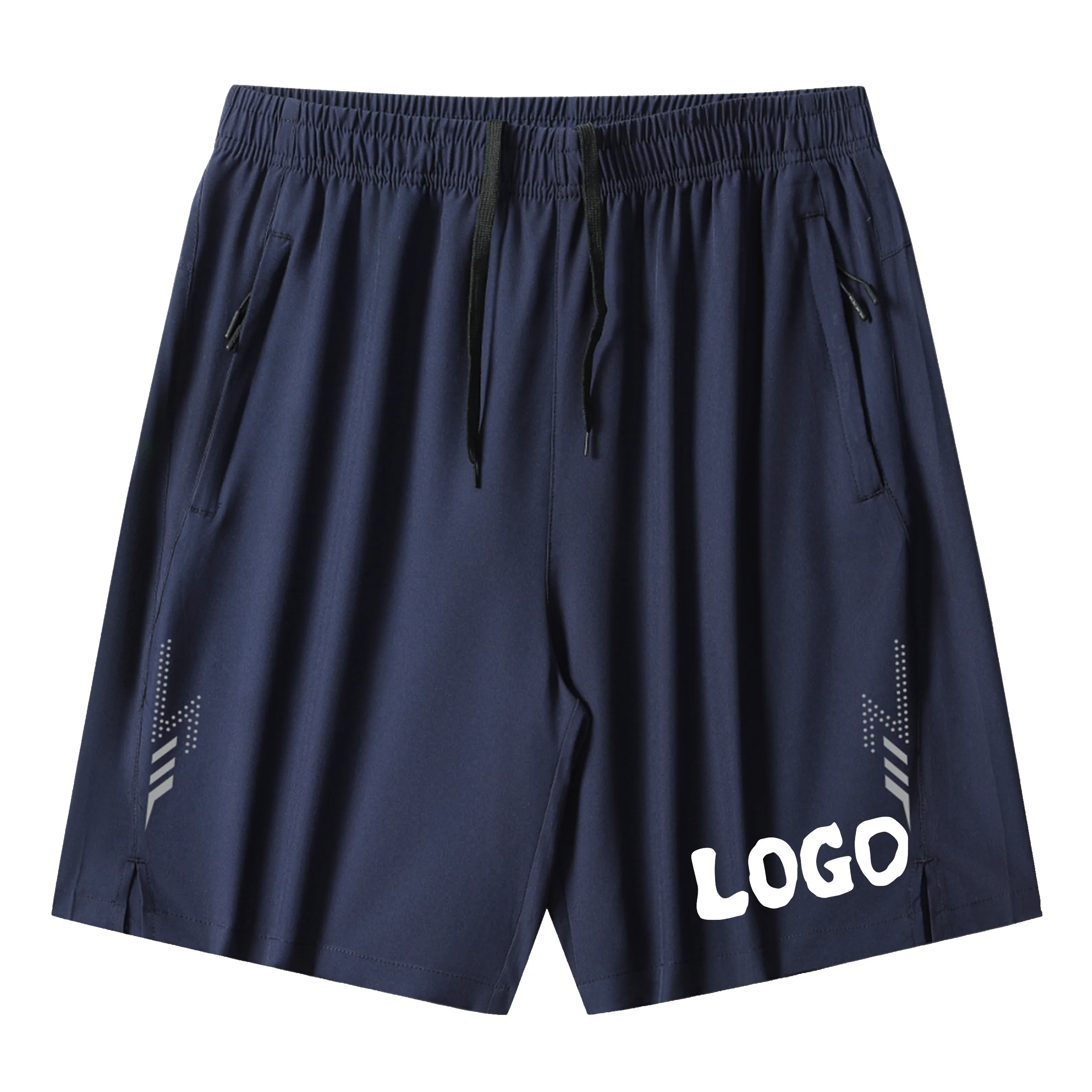 

Мужские шорты из ледяного шелка на заказ, новые, больших размеров, летний стиль, из материала ice silk, легкие и повседневные, дышащие и комфортные.