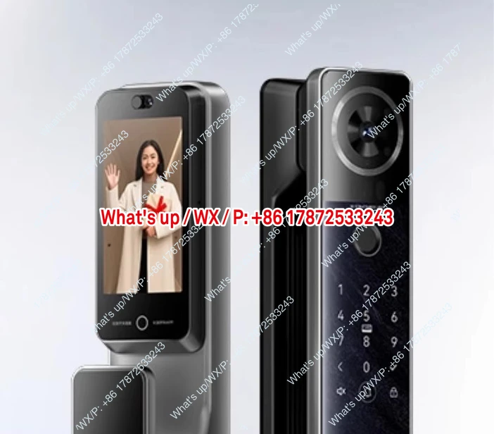 Facial recognition intelligent lock, home fingerprint electronic lock, K7G Max dual camera cat eye intelligent door lock