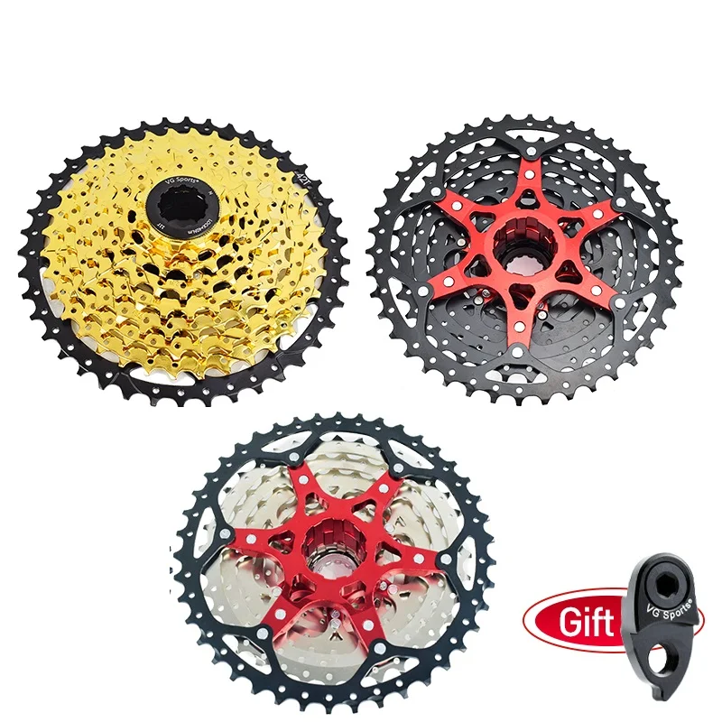 8/9/10/11/12 Speed Bicycle Cassette 52T 50T 46T 42T 40T MTB Cassette Mountain Bike Freewheel K7 Sprocket Compatible SHIMANO SRAM