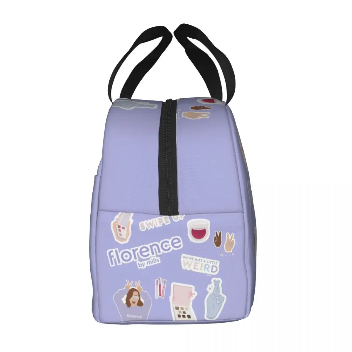 Firenze By Mills Lunch Bag Women Thermal Cooler Insulated Lunch Box per lavoro d'ufficio per adulti Picnic Food Tote Bags