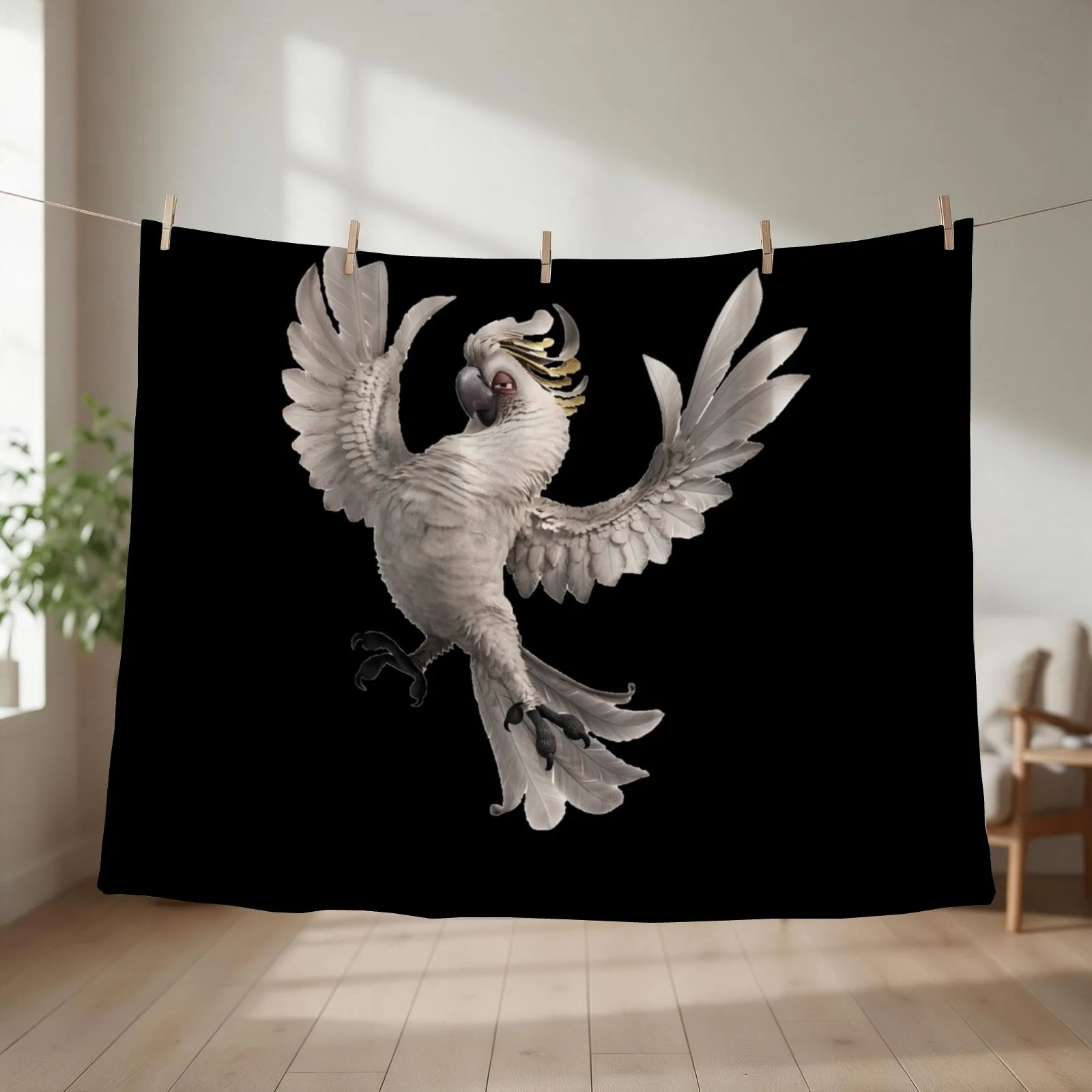 Rio 2, rio, cartoon, bird, cartoon bird, parrot, parrot nigel Throw Blanket warm winter For Baby Moving Furrys Blankets