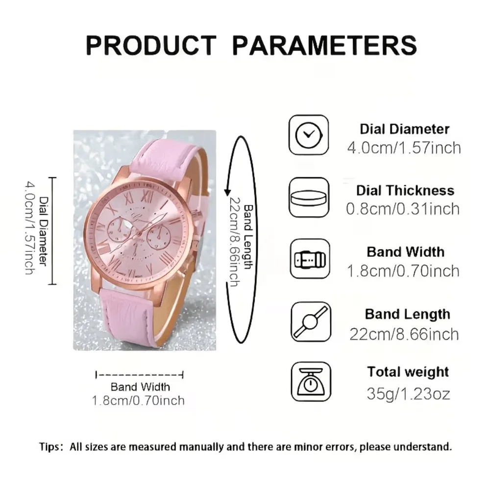 Three Pieces Luxury-designed, Fashionable, and Elegant Quartz Watches with Analog Hands—perfect for Weddings, Celebrations