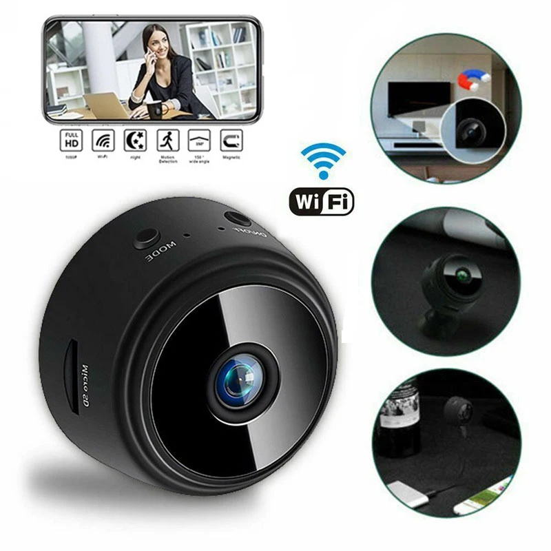 

A9 Mini Camera HD 1080p WiFi Camera Wireless Night Version Voice Video Mini Camcorders Smart Home Video Surveillance Camera