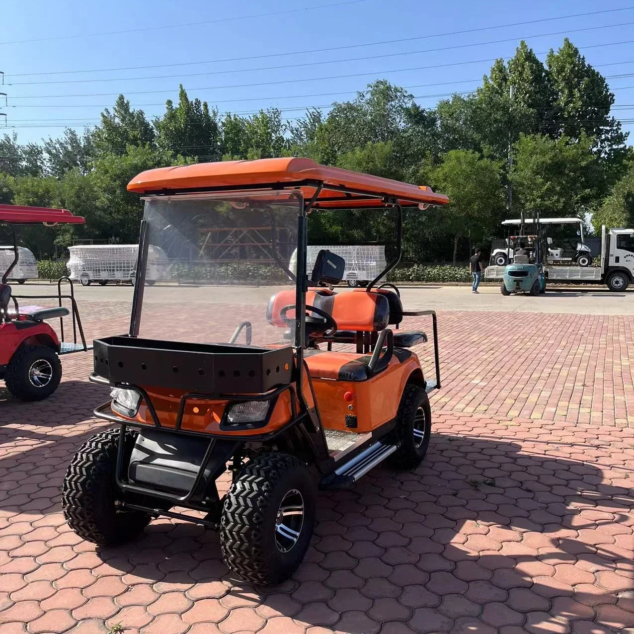 4 Seats Off -road Tires Electric Golf Cart Golf Car 4 Passengers Vw Golf Car 2+2