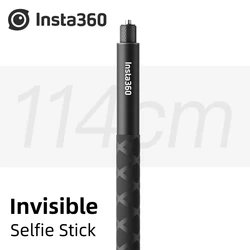 Insta360 114 cm Görünmez Selfie Çubuğu Insta 360X4 X3 ONE X2 RS Ace Pro 2 GO 3 3 S Yeni Sürüm Selfie Çubuğu Aksesuarları