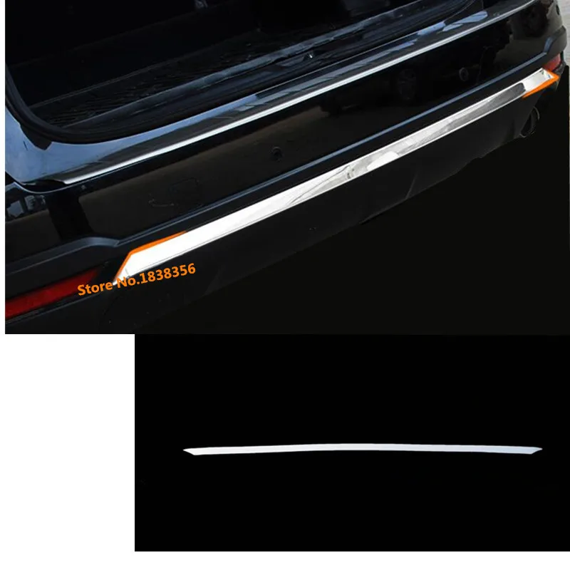 

For Subaru Forester 2013 2014 2015 2016 2017 2018 Car Styling Rear Door License Tailgate Bumper Frame Plate Trim Lamp Trunk 1pcs