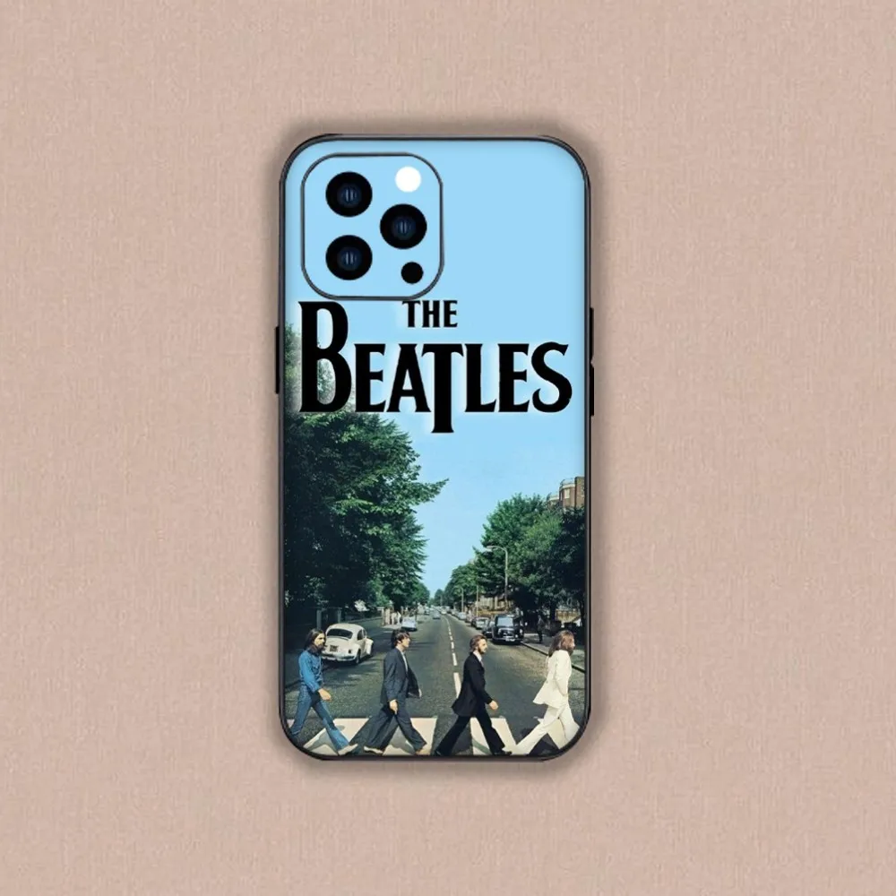 The Singer B-Beatles Phone Case For iPhone Mini 11 12 13 14 15 Plus Pro Max XR XS Black Shell