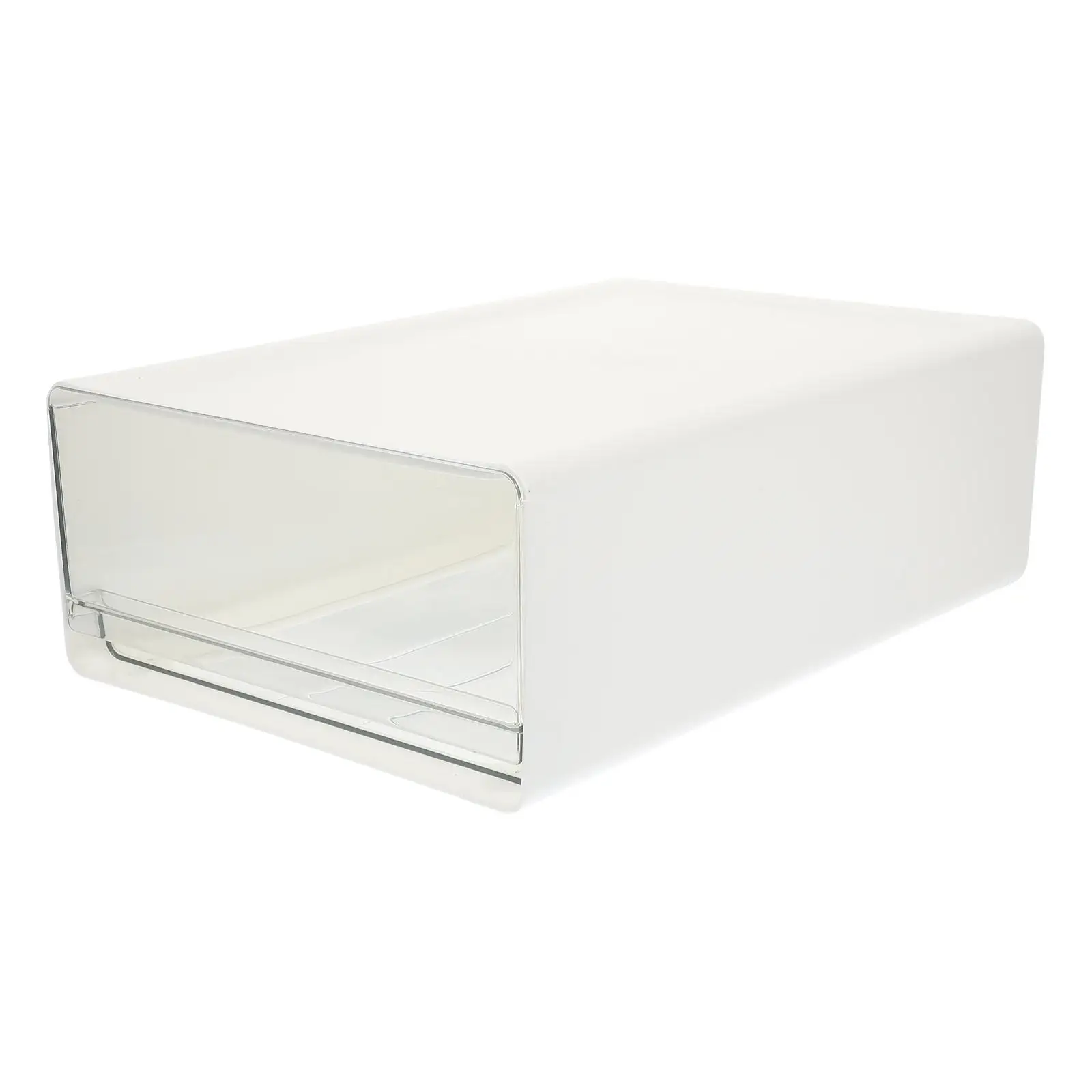 Desktop Drawer Storage Box Large Capacity Organizer Pet Material Pens Student Office Home Stackable Strong