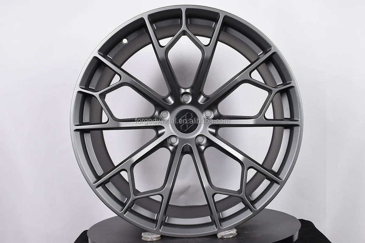 For  Gun Gray 5 Spoke Monoblock Staggered 20 22 Inch Wheels for Aston Martin Rapide 2012
