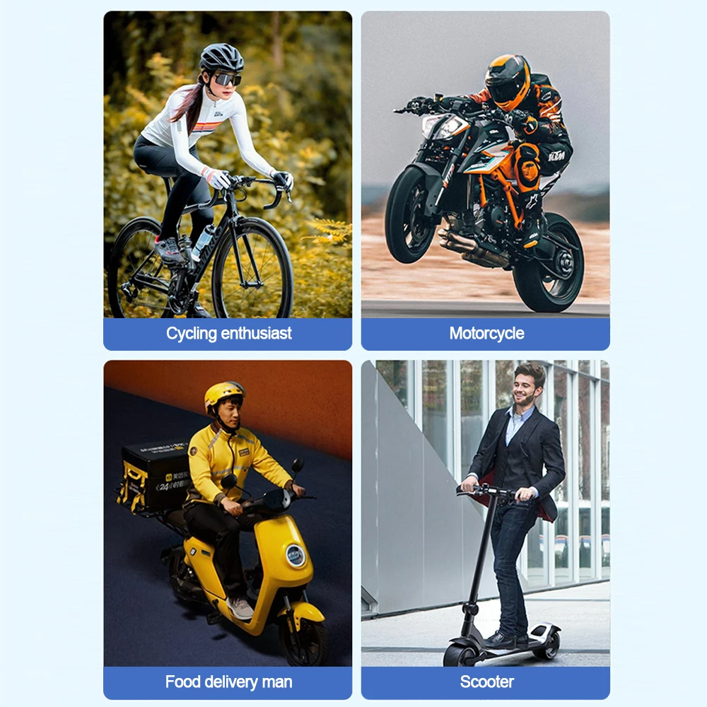 Motorrad-Lenkerfernbedienung, Medien-Bluetooth-Fernbedienung, Musik-Player für Helm-Headset, Smartphone-Kit – Detail 11