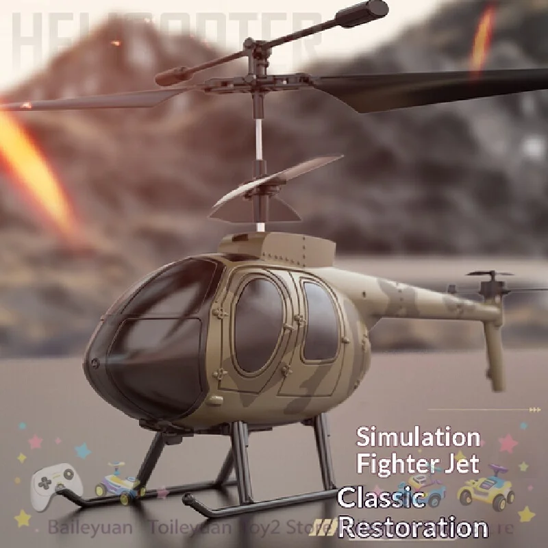 Z16 Remote Control Helicopter 3 5 Channel 2 4 Ghz Barometer Altitude Hold Simulation Combat Aircraft Camouflage For Outdoor