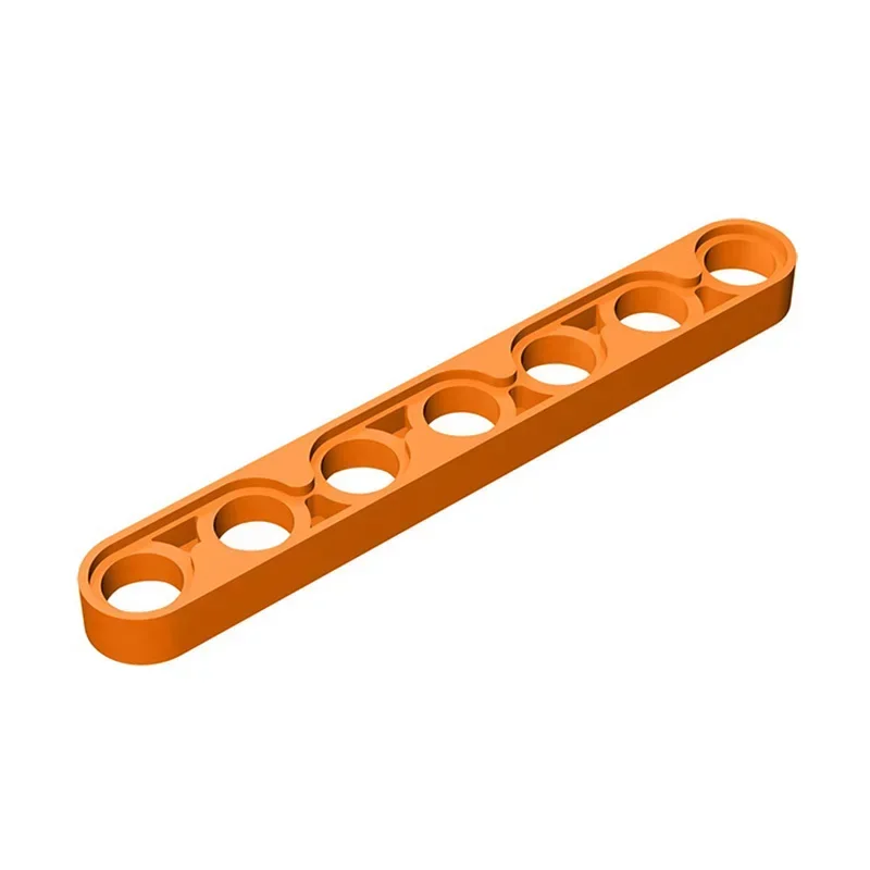 20PCS MOC Parts 32065/58486 High-Tech Beam 1x7 DIY Building Blocks Liftarm Thin Stacking Bricks STEM Educational Toys for Kids