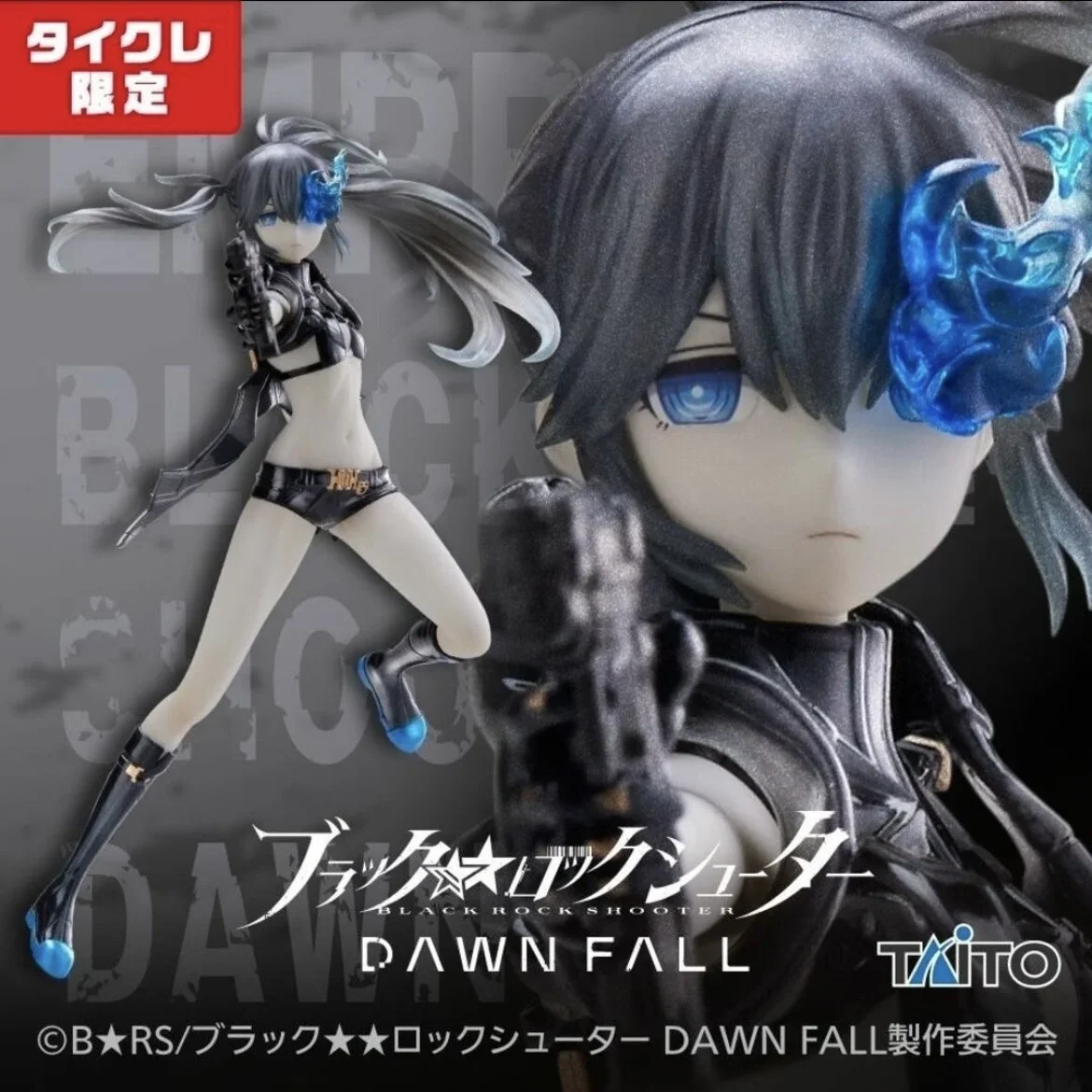 TAITO Black Rock Shooter Queen Awakens, modelo de figura móvil, juguete de película, juego de Anime, auténtico Stock