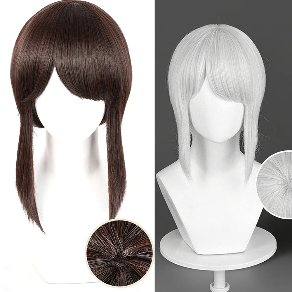 Fifth Person Grid Emma Woods Miss Truth Gardener คอสเพลย์วิกผมเด็กผู้หญิงเกมบทบาทเล่นวิกผมอะนิเมะเกมผมผู้ใหญ่ Headwear ชุด