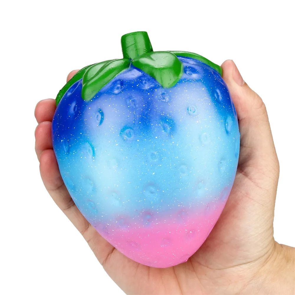 

Jumbo Squishy Kawaii Galaxy Strawberry Squishies Toys Doll Scented Slow Rising Stress Relief Squeeze Toys For Kids Child Gifts