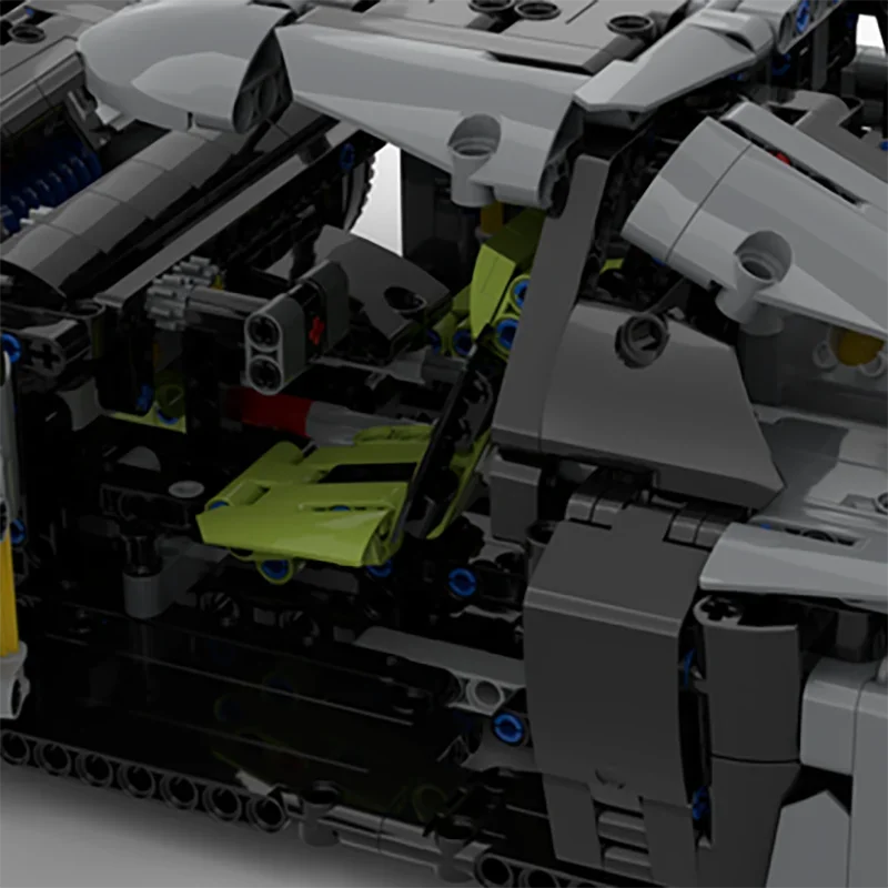 Champion Speed Cars Moc Building Bricks R8 Quattro Model Building Technology Modular City Car Block Construstion DIY Toy Gift