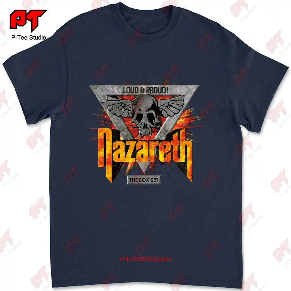 Nazareth Loud And Proud Album Logo T-shirt GU0B