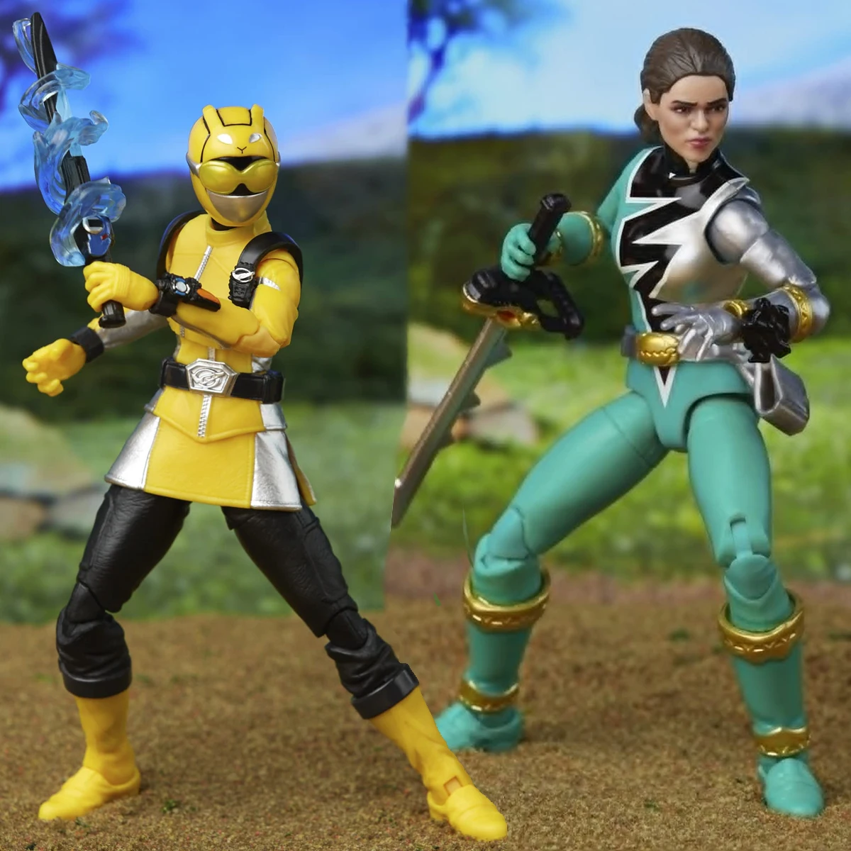 

Коллекционная фигурка Hasbro Power Rangers Lightning Collection Beast Morphers: Желтый Рейнджер + Зеленый Рейнджер Dino Fury, 6 дюймов, F4518 F4517