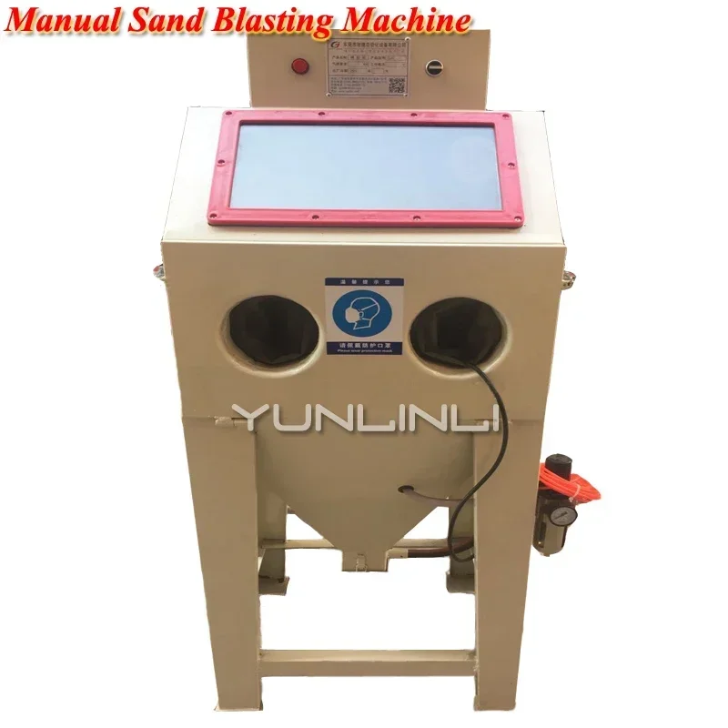 Sand Blasting Machine Manual Type Electric Sandblaster Metal Mould Descaling Surface Treatment Sandblasting Equipment CJ6050