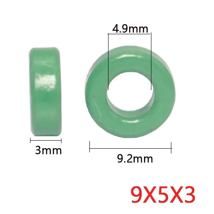 【100-20PCS】9X5X3mm Manganese-zinc ferrite flux modulation ring common-mode inductor