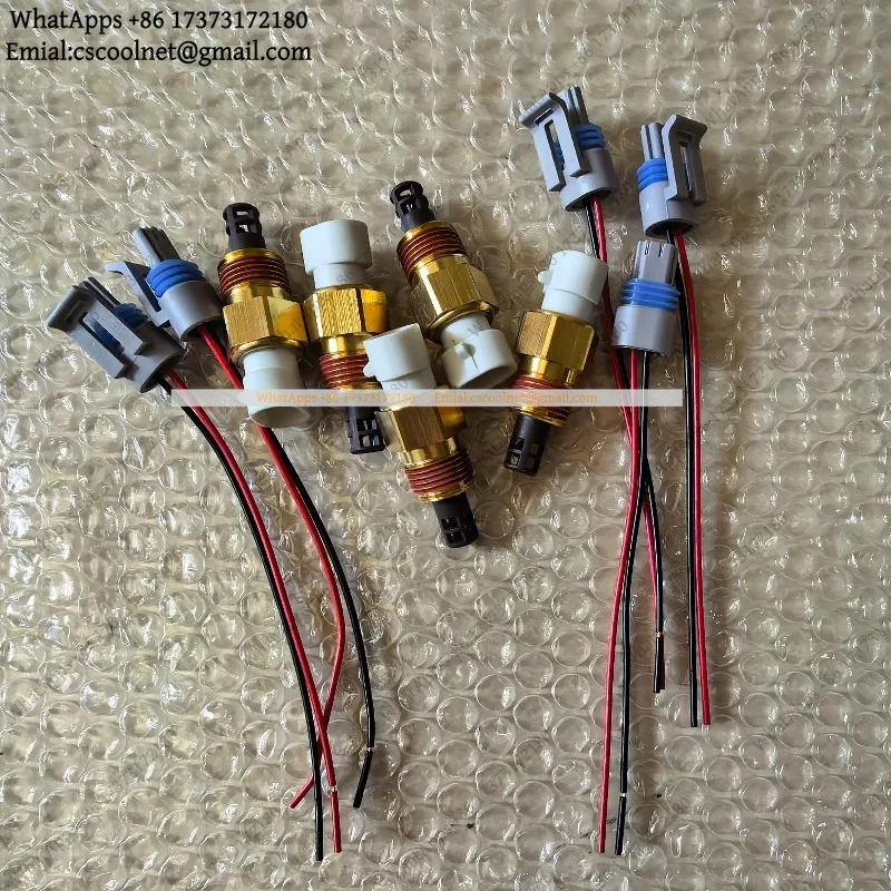 JS02 5pcs Manifold Intake Air Charge Temp Sensor Connector IAT MAT ACT For GM Buick Cadillac 25037334