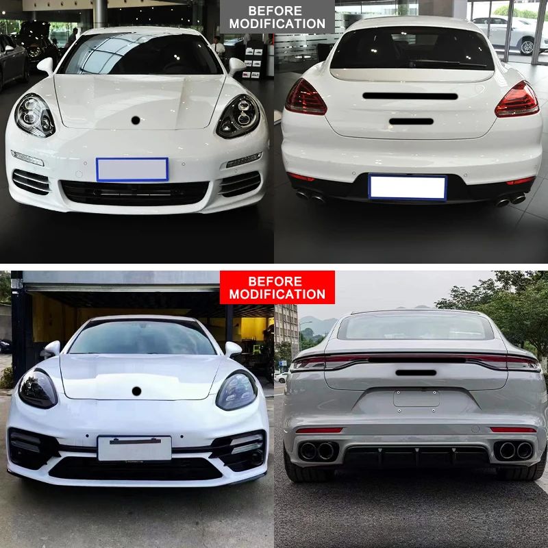 Front Bumper Rear Bumper Tailgate Taillights Spoiler BodyKit Car for PAG 'Panamera 970 970.1 970.2 Car Upgrade 971 TurboS