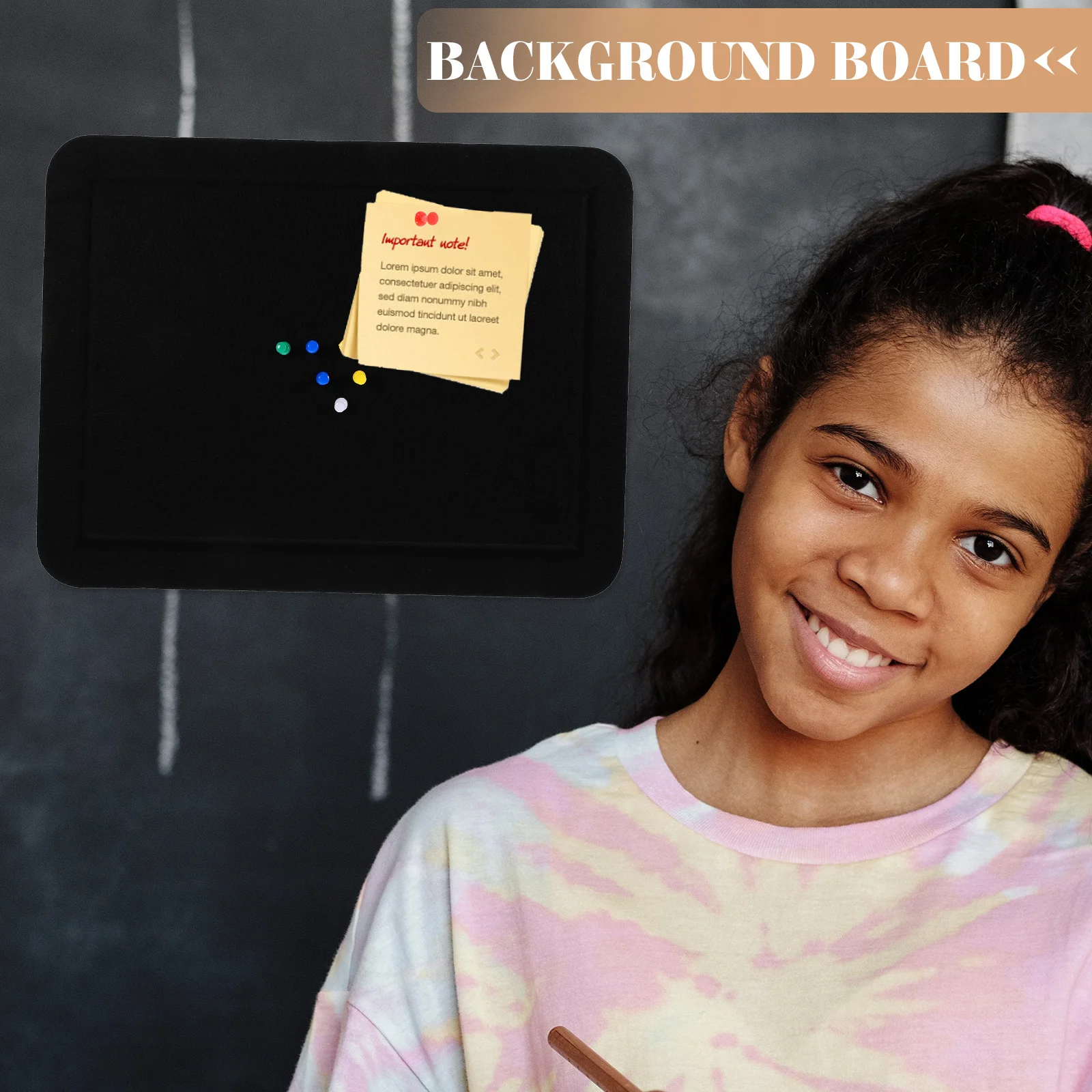 

Bulletin Boards for Walls Felt Material Multi-Purpose Notice Board Family Photo Display Classroom Calendar Reminder Decorative