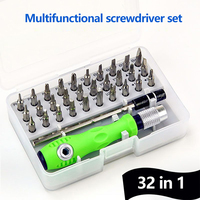 Creative 32 In 1 Screwdriver Set Precision Mini Magnetic Screwdriver Bits Kit Phone Mobile Camera Maintenance Tool Repair