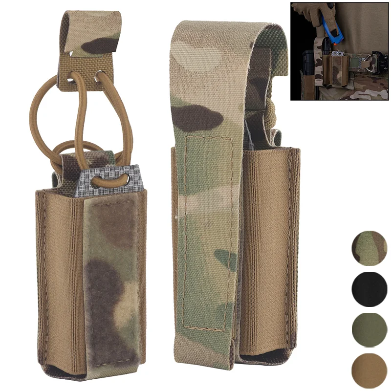 Compact Magazine Carrier Swift Release MOLLE Mount Multi Tool Storage Pouch Hunting Gear Utility Holder Accessory
