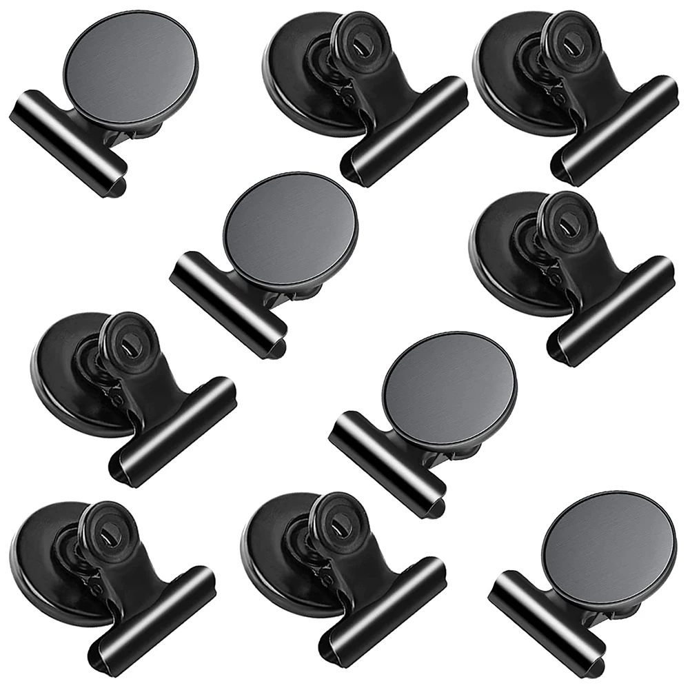 10pcs/39pcs Home Decorative Fridge Magnet Fasteners Detailed List Heavy Duty Teaching Strong Clip Whiteboard Stainless Steel