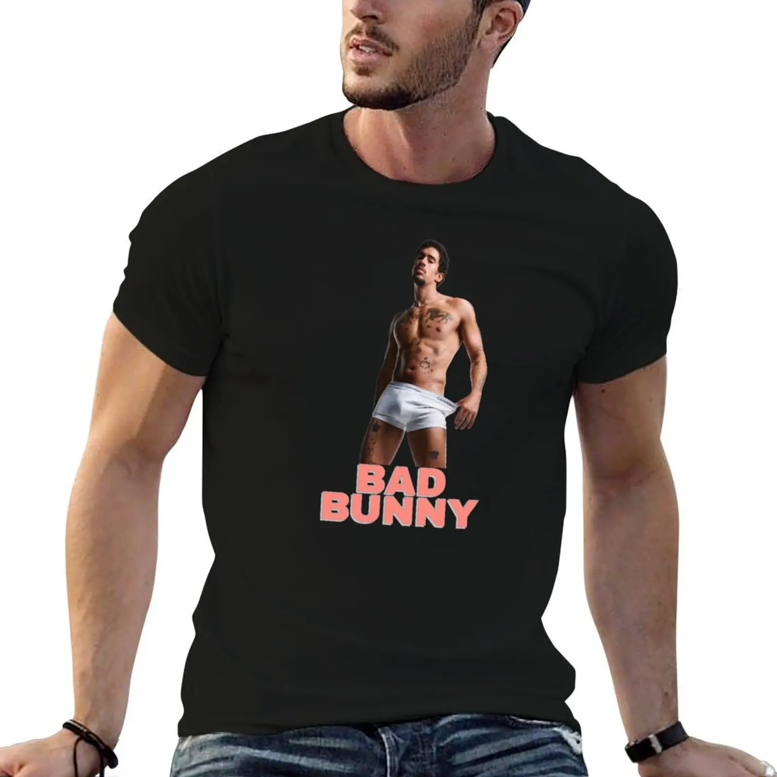 

Bad Bunny in Briefs T-Shirt t shirt man designer t shirts designer T-Shirt