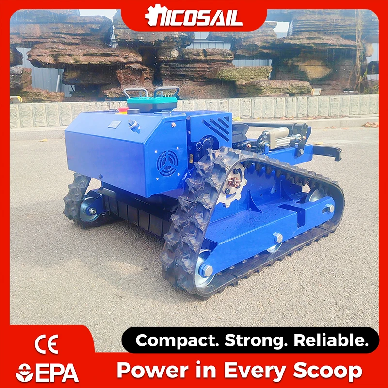 

Professional Slope Mowing Custom QL600 Remote Mower 500mm Broadband Quiet Walking