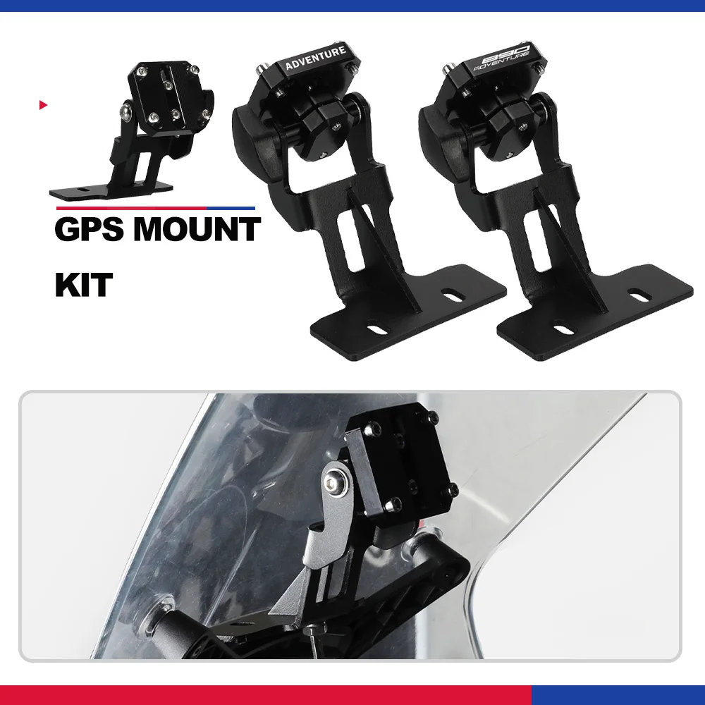 

For KTM 890 Adventure R S 2023 2024 2025 GPS Navigation Mount Phone Mount Bracket Rotatable Adjustable Mount 890 Adventure Rally