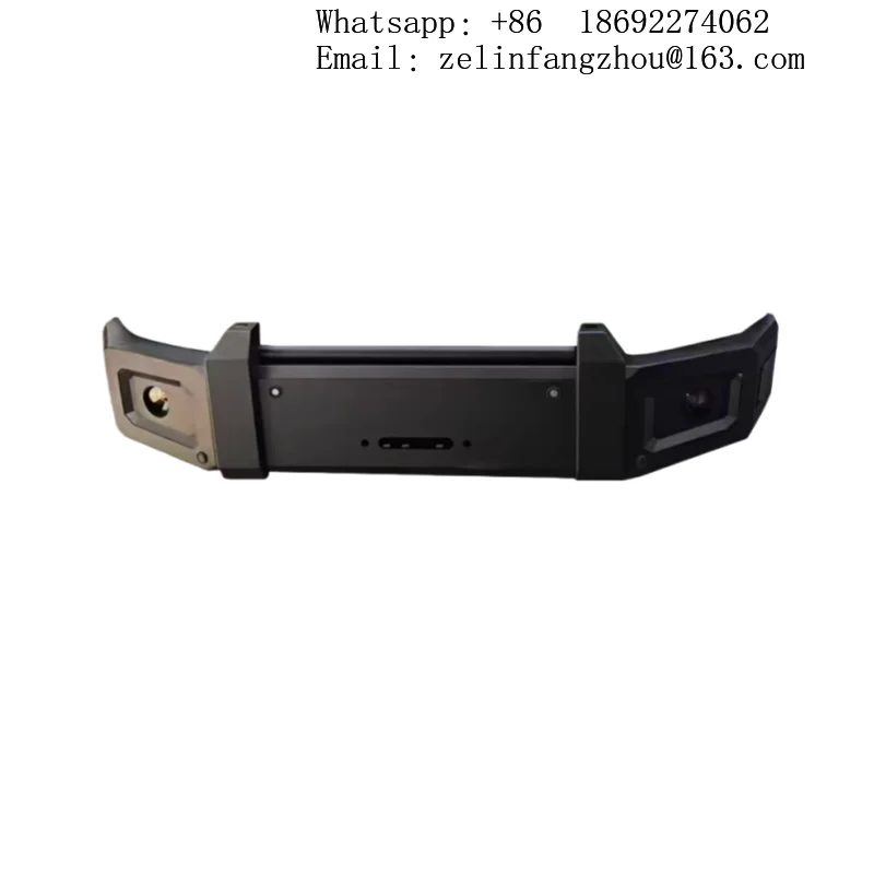 

QK Steel Front Bumper w/ Fog Light Cut-Outs Bolt-On Fit For BAIC BJ30 Off-Road Heavy Duty