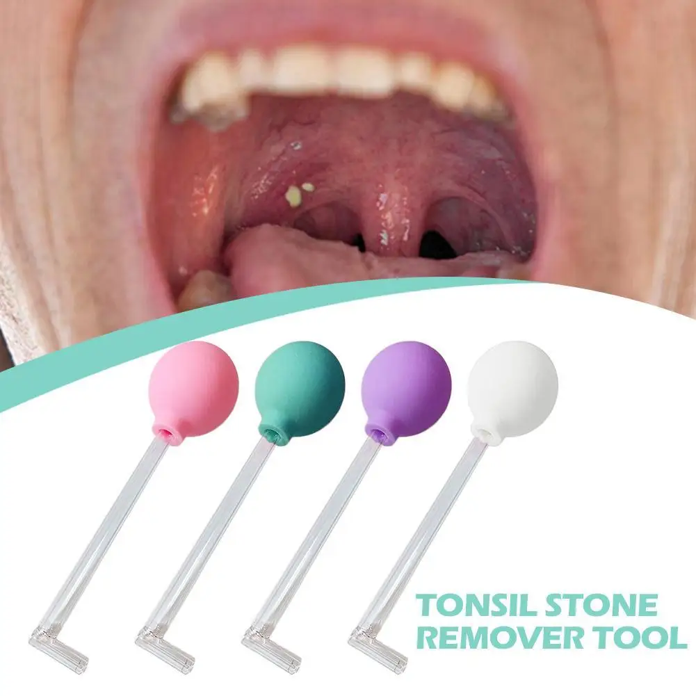 1pc Tonsil Stone Remover Tool Manual Style Remover Mouth Cleaning Care Tool Ear Wax Tonsil Stone Remover Cleaning Tools