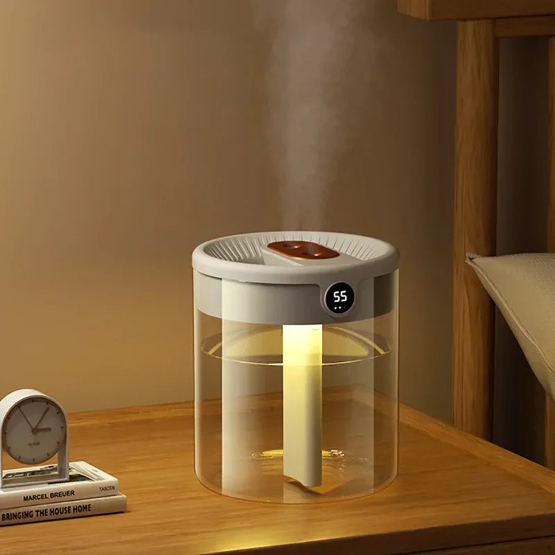 Xiaomi – humidificateur d'air 2L à Double buse avec affichage de l'humidité LCD, diffuseur d'huile essentielle et d'arôme de grande capacité pour la maison