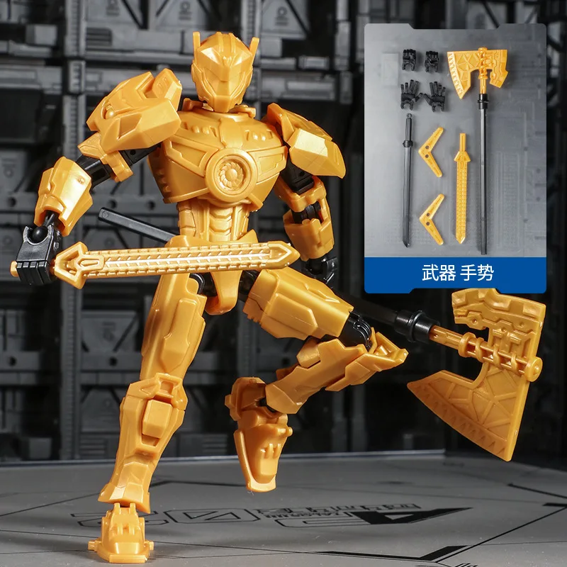 Figurines d'action de Robot Shapeshift mobiles multi-articulés, jouets factices de Mannequin «Wanderer» imprimés en 3d-besoin d'assembler soi-même