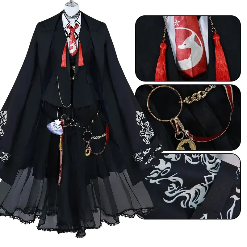 Lardoo Game Arknights Vulpisfoglia Cosplay Uniform Halloween Carnival Party Christmas Play Role Clothes Clothing for Women