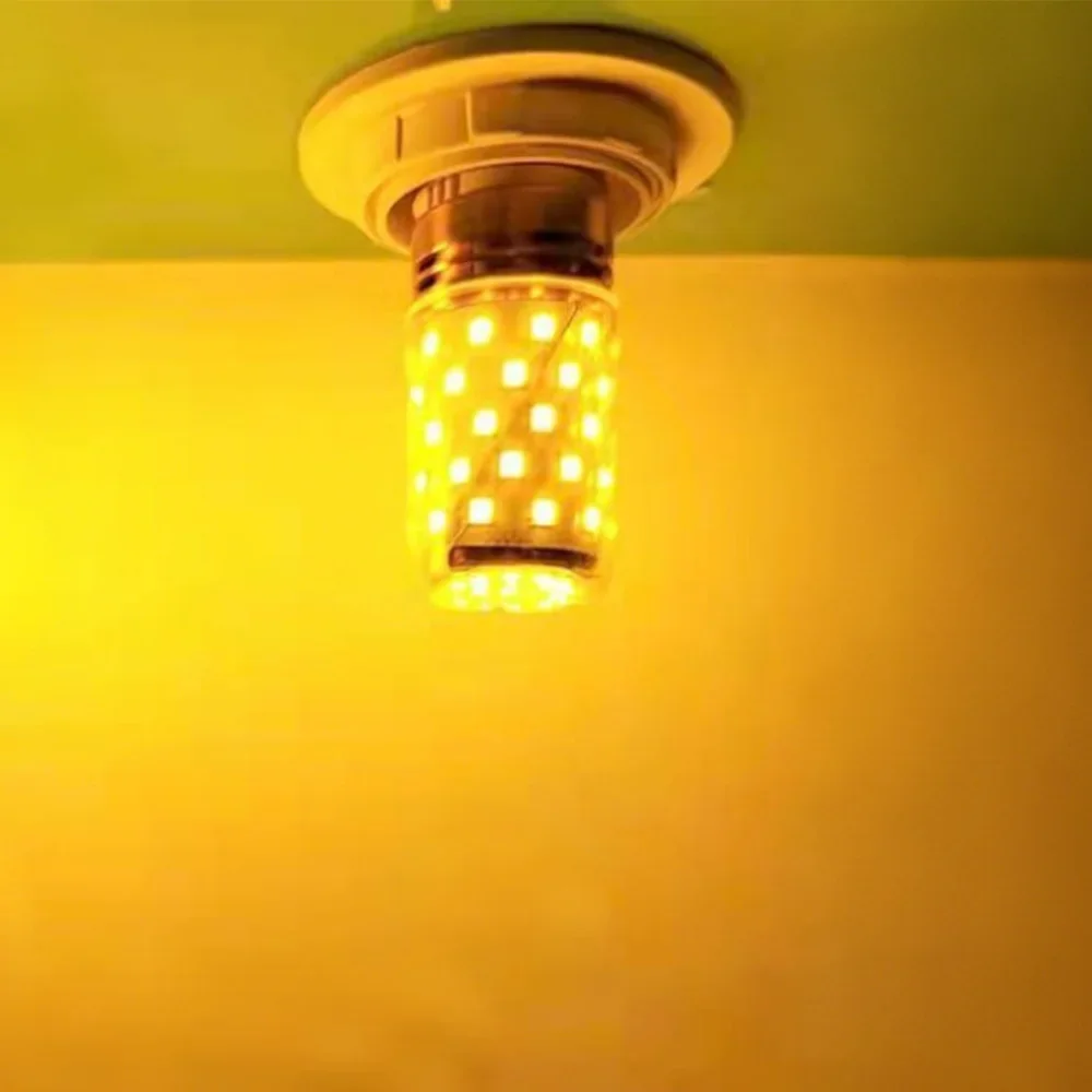 

BORUiT LED Corn Bulb 12W E27 Strong Light 2800K Lamp Holder Home Emergency Lighting For Bedroom Acrylic Chandelier Pendant Lamp