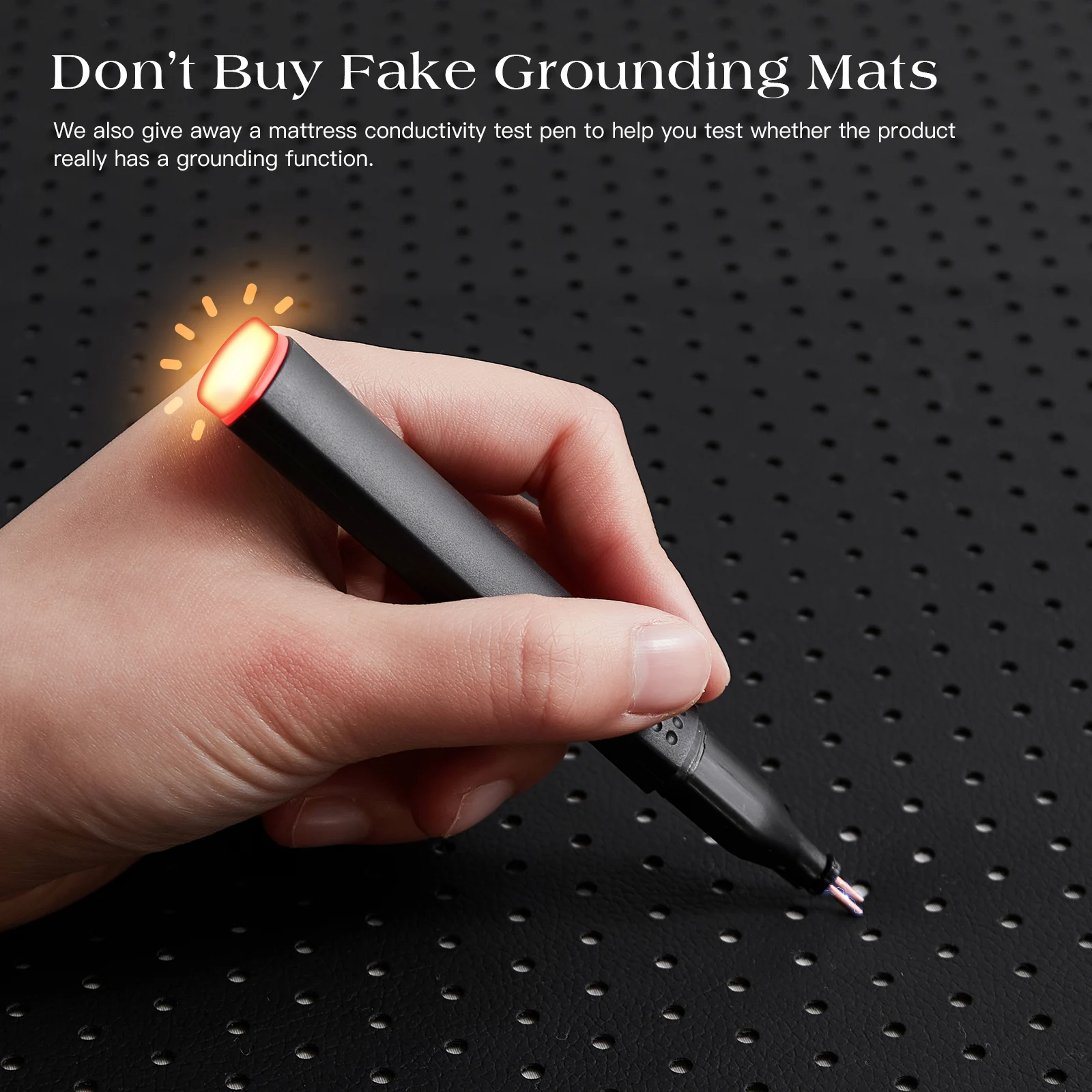 Earthing Mat Enjoy The Grounding Effect Indoors, for Better Sleep, Pain and Stress Relief, Grounding Mat Set with Gen2 cord - view 5
