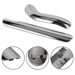 Exhaust Muffler Pipe Heat Shield Cover For Honda Shadow ACE VT400 VT750 97-2013 Protector Chrome Curved Heat Shield Cover Guard