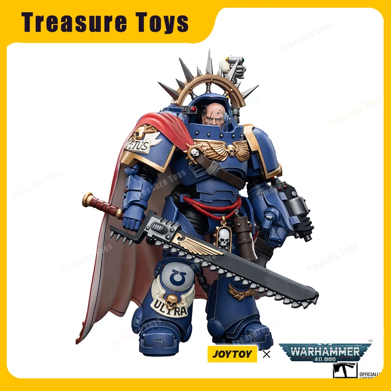 

JOYTOY Warhammer 40k Ultramarines Captain In Gravis Armour Anime Action Figure Model Figurine Gift Toys Pre-order
