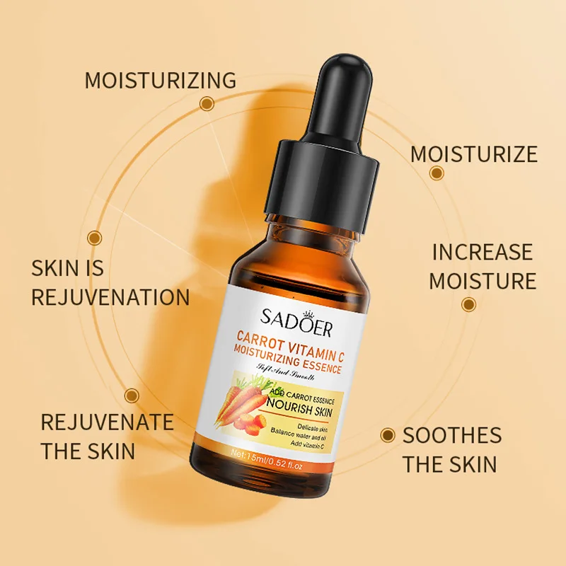 Vitamin C Serum For Face Refreshing Moisturizing skincare Snail Carotone Facial Serum Beauty Face Skin Care Products