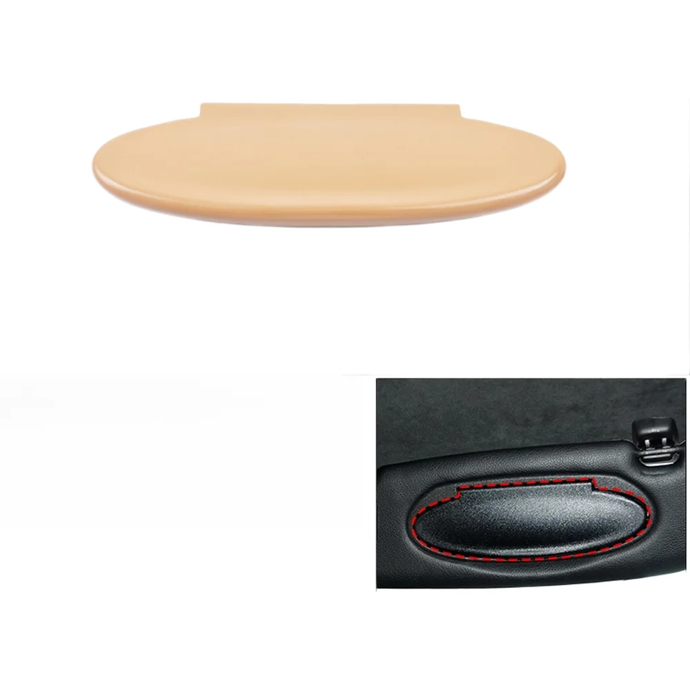 For Daily Car Use Cosmetic Mirror Cover Automotive Interior Sticker Vanity Mirror Housing High-grade PC Material