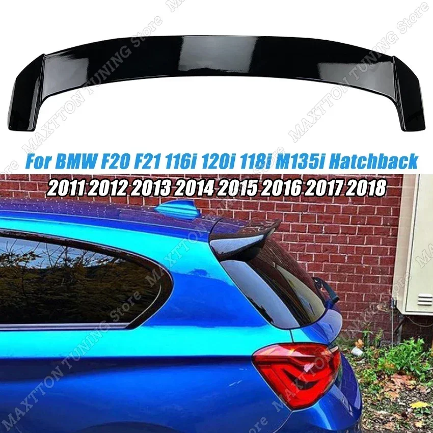 

Car Rear Trunk Roof Spoiler Wing Splitter Body Kits Trim for BMW 1 Series F20 F21 116i 120i 118i M135i Hatchback 2011-2018